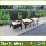 High Quality Rattan Outdoor Furniture Restaurant Table and Chairs thumbnail-4