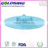 Usable Microwave Yellow 17.5 cm (6.8 Inch) Silicone Pig Drop Lid thumbnail-2