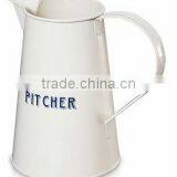 Home and Gardening Galvanized Steel Flower Bucket thumbnail-1