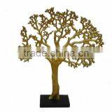 Aluminium Tree Golden