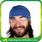 High Stretchy Black Wide Headband for Men thumbnail-2