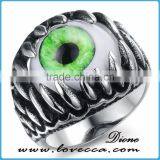 Cheap Finger Spikes Stainless Steel Ring Eyeball Jewelry thumbnail-3