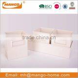 Cream Color Metal Square Balcony Flower Pot thumbnail-1