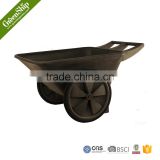 Outdoor Decorative Wheelbarrow Planter Prices from Greenship/ 20 years lifetime/ lightweight/ UV protection/ eco-friendly