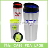500ml BPA free double wall stainless steel travel coffee mug