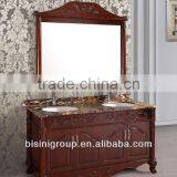 European Hot Sale Mirrored Solid Wood Bathroom Furniture/Beautiful High Quality Bathroom Cabinet -BG2000003 thumbnail-1