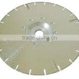 Electroplated Diamond Saw Blades for Wood Cutting /Electroplated Diamond Cutting Blade With U Slots