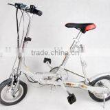 180W Electric Foldable Silver Bikes thumbnail-1