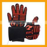 Professional Indoor Outdoor Kitchen Gloves,Premium Insulated & Silicone Lined Aramid Fiber Fire Proof Gloves thumbnail-2