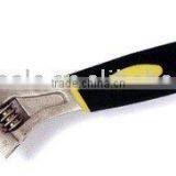 Adjustable Wrench With Double Colour Soft Grip Handle(wrench,adjustable Wrench,hand Tool)
