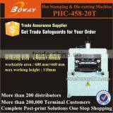 PHC-458-20T Pneumatic Paper PVC Hot Stamping and Die Cutting Machine thumbnail-1