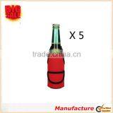 Collapsible Neoprene Beer Bottle Cover/ Holder/ Sleeve/ for Beer 5 Pack Mixed thumbnail-6