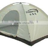 Factory Production 1 Person Folding White Camp Tent thumbnail-1