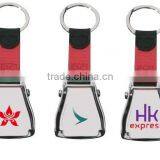 Custom Logo Mini Aircraft Buckle Seatbelt Keychain for Hong Kong Airlines Corporate Gift & Merchandise thumbnail-1