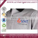 2016 Grey Printed Mercerized Cotton T-shirt thumbnail-4