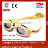 Custom Style Silicone pc Lens Wholesales Waterproof Swimming Goggles thumbnail-2