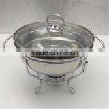 3.5L Mini Stainless Steel Round Chafing Dish for Buffet