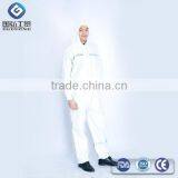Disposable Microporous Coverall Protective Clothing,Disposable Non Woven Chemical Coverall for Work thumbnail-1
