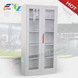 Laboratory Steel Glass Door Storage Cabinet /Steel Display Filing Cabinet/Documents Storage Cabinet thumbnail-2