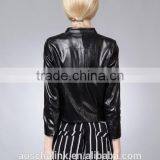 European Style Latest Design Women Sexy Leather Jacket Competitive Price thumbnail-6
