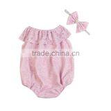 Latest Design Baby Products Baby Clothes Clothing Lace Baby Rompers