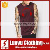 Mens Singlet Vests Custom Print Tank Top 100 Cotton Tank Top thumbnail-1