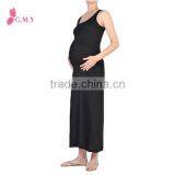 Women's Summer Maternity Jersey Maxi Dress, Fashion Maternity Dresses uk thumbnail-1