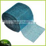 Hot Sell! Rhinestone Ribbon 24 Rows Plastic & Metal Crystal Rhinestone Trim Mesh Roll thumbnail-5