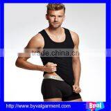OEM Men High Quality Waistcoat Summer Dry Fit Sleeveless Plain Dyed Shirts thumbnail-3