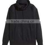 Custom Hooded Sweatshirt, Chimney Collar Sweatshirt thumbnail-2