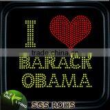 Customized Rhinestone Heat Transfers Applied on T-shirts thumbnail-6