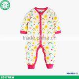 New Design Colorful Baby Girl Bodysuit Unique Baby Jumpsuit Cotton Romper thumbnail-3