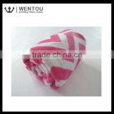 Custom Baby Girl Chevron Stroller Blanket thumbnail-4
