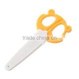 Colorful Stainless Steel Home Office Yellow Student/Kids Cutting Scissors thumbnail-1