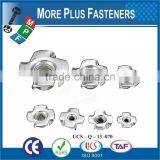 Made in Taiwan M4 Captive Zinc Plated M8 Metric Threaded Tee Nut thumbnail-1