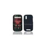 Durable Red Silicone Cell Phone Cases for MOTOROLA Droid Bionic 4G XT865 thumbnail-1