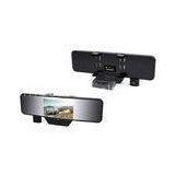 High Capacity Dual Camera Car DVR / Blackbox DVR With HD TFT Screen