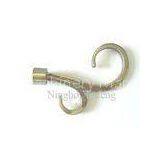 Electroplating Metal Curtain Finials Rod Accessory for Bay Window , XFY058f thumbnail-1
