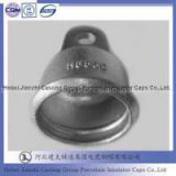 Hot dip galvanized clevis iron cap for disc insulator