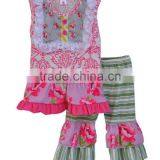 Organic Cotton Warm Soft Flower Baby Rompers Wholesale Girls Clothes thumbnail-6