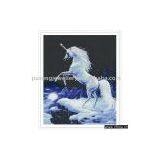 Fashion Cross-stitch, Handmade Cross-stitch, Landscape Cross-stitch thumbnail-1