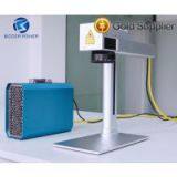 New Premium Exported Mobile Shell IMEI Logo Printer Portable Mini 20w Fiber Laser Marking Machine thumbnail-3