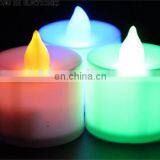 Round Shape Led Fake Candle Christmas Led Candle