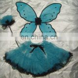 XT10228 Halloween Blue Fairy Tutu Costume