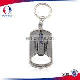 Hot-sale Military Dog Tag Key Chains with Bottle Opener