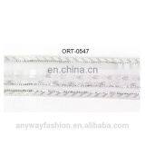 Wholesale Silver Rhinestone Beaded Hot Fix Ribbon thumbnail-1