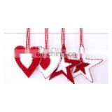 Wholesale Wall Hanging craft felt Christmas tree Ornaments for Children