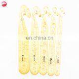 Sewing DIY Single-End Acrylic Crystal Knitting Needles Cusp Sweater Needle Weaving Tools Crochet Hook Set thumbnail-2