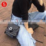 Vintage Harajuku PU Leather Baguette Bag Kawaii Cute Sweet Cow Pattern Spot Handbag Mini Underarm Bag Axillary Pouch thumbnail-6