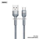 Remax Newest Wholesale Jany Aluminum Alloy Braided Fast Charging Data Cable for Phones thumbnail-4